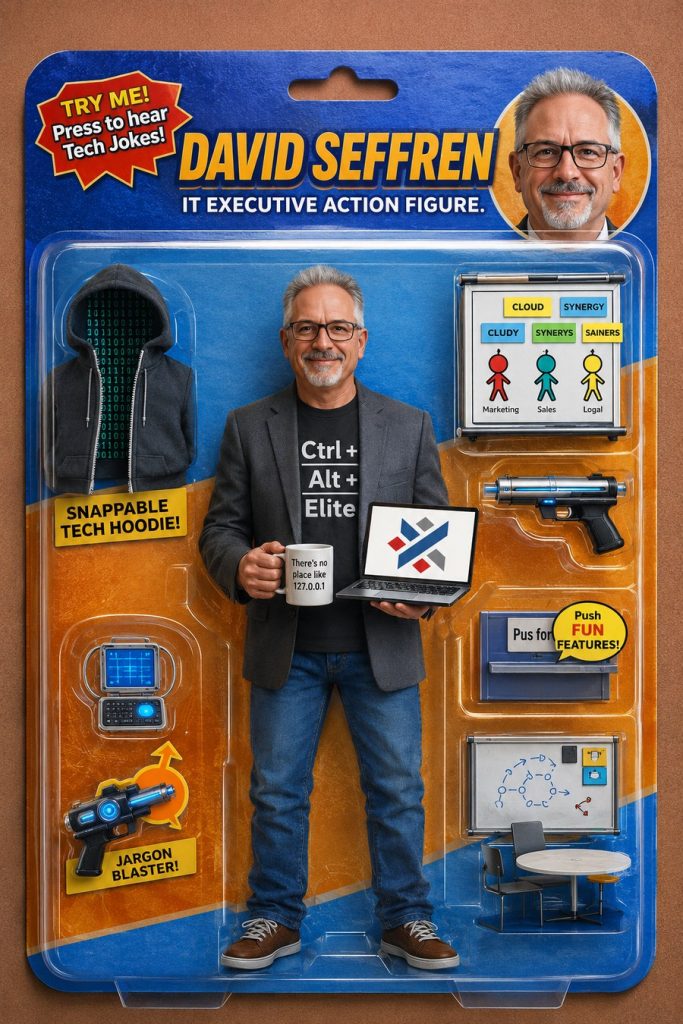 Digital Synergies collectible action figure of David Seffren